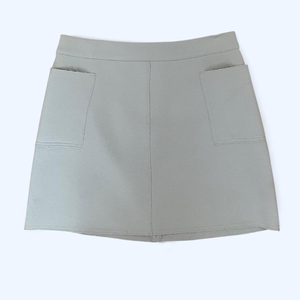 Topshop: light blue mini skirt